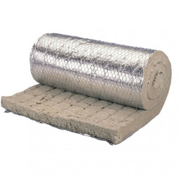 Рулон минеральная вата 90х1000-2 ROCKWOOL WIRED MAT 80 ALU