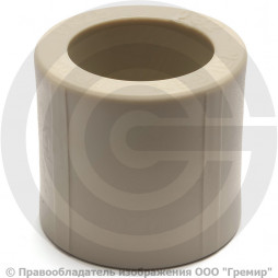 Муфта PP-R серая Дн 20 Pro Aqua