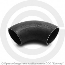 Отвод П90 76х4,5 (Ду-65) стальной (Ст.20) 90 градусов ГОСТ 17375