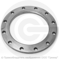 Фланец для ПЭ труб стальной Ду-400 Ру-16 прижимной расточенный (Dвн 430мм) под втулку Дн 400 SDR11 Т34