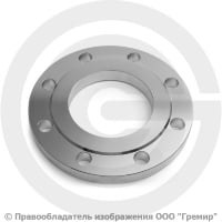 Фланец плоский нержавеющий 100-10-01-1-B-12х18н10т-IV ГОСТ 33259-2015