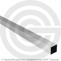 Труба 20х20х1,5 нержавеющая AISI 304 профильная зеркальная (полированная) EN 10219-2