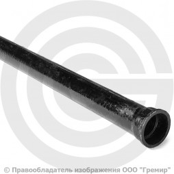 Труба чугунная канализационная Ду-100 безнапорная L=2м ГОСТ 6942-98 Завод Универсал