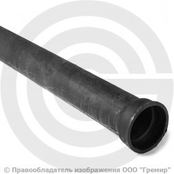 Труба чугунная канализационная Ду-150 безнапорная L=2м ГОСТ 6942-98 Завод Универсал