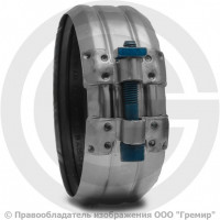 Хомут стальной оцинкованный SML Ду-50 Rapid Normaconnect