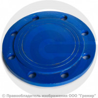 Заглушка фланцевая ЗФ Ду-80 эпокси ГОСТ ISO 2531-2012