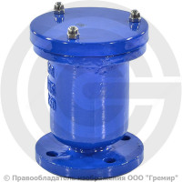 Вантуз автоматический однокамерный чугунный фланцевый Ду-50 Ру-10/16 Benarmo В6