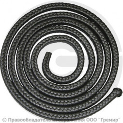 Набивка сальниковая сквозное плетение марка АП-31 6мм ГОСТ 5152-84