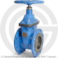 Задвижка чугунная фланцевая Ду-150 Ру-10/16 (Т<110°С) VOC4241C Tecofi