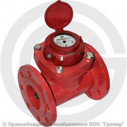 Счётчик турбинный фланцевый Ду-65 Ру-16 (Т<120°С) L=200мм СТВУ Декаст