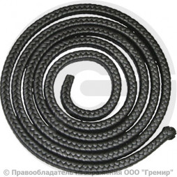 Набивка сальниковая сквозное плетение марка АП-31 10мм ГОСТ 5152-84