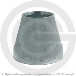 Переход 26,9х2-21,3х2 (Ду 20-15) оцинкованный концентрический исп.1 ГОСТ 17378