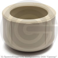 Заглушка (пробка) PP-R серая внутренняя пайка Дн 40 VALFEX