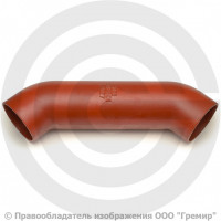 Отвод чугунный безраструбный SML Ду 150 88гр с успокоительным участком Китай