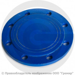 Заглушка фланцевая ЗФ Ду-400 эпокси ГОСТ ISO 2531-2012