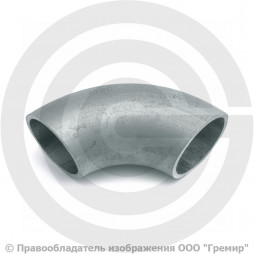 Отвод 57х5 (Ду-50) оцинкованный 90 градусов ГОСТ 17375