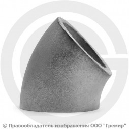 Отвод 89х6 (Ду-80) 12х18н10т 30 градусов ГОСТ 17375