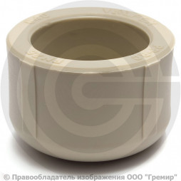 Заглушка (пробка) PP-R серая внутренняя пайка Дн 110 VALFEX