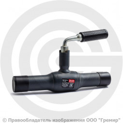 Кран стальной под приварку Ду-15 Ру-40 L=230мм Ридан Jip-R Premium WW