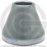 Переход 89х3,5-45х2,5 (Ду 80-40) оцинкованный концентрический ГОСТ 17378 КАЗ
