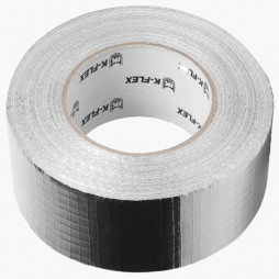 Лента ПВХ 38мм х 25м серая самоклеящаяся K-flex PVC AT 070