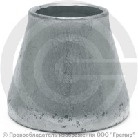 Переход 89х3,5-57х3 (Ду 80-50) оцинкованный концентрический ГОСТ 17378 КАЗ