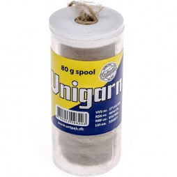 Лен сантехнический очищенный Unigarn катушка (шпуля) в пластиковой уп-ке 80гр Unipak
