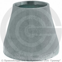 Переход 219х12-114х8 (Ду 200-100) оцинкованный концентрический ГОСТ 17378