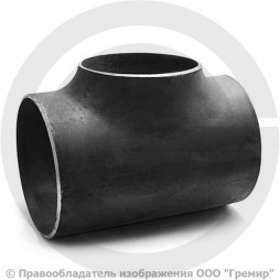 Тройник П 273х7-219х6 (Ду 250-200) 09Г2С переходной ГОСТ 17376