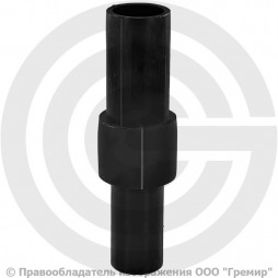 Переход ПЭ100-сталь спигот неразъемный газ Дн 50-40 SDR11