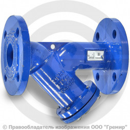 Фильтр сетчатый Y-образный чугунный фланцевый Ду-300 Ру-16 (Т<300°С) Benarmo