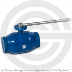 Кран стальной под приварку ISO Ду-125 Ру-25 L=360мм полнопроходной Temper КШ.П.П/П