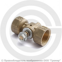 Кран трехходовой для манометра Ду-15 Ру-16 ВР (ВН) G1/2"-М20х1,5 без фланца и ручки ПЕНЗА 11Б18БК(У)