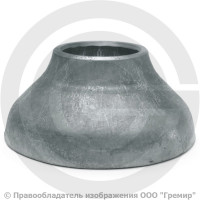 Переход 159х4,5-76х3,5 (Ду 150-65) оцинкованный концентрический ГОСТ 17378 КАЗ