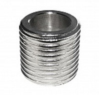 Ниппель с полной резьбой латунный НР (НАР) Ду 20 (3/4")