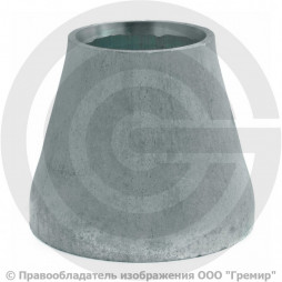 Переход 108х6-89х6 (Ду 100-80) оцинкованный концентрический ГОСТ 17378