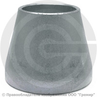 Переход 159х4,5-108х4 (Ду 150-100) оцинкованный концентрический ГОСТ 17378 КАЗ