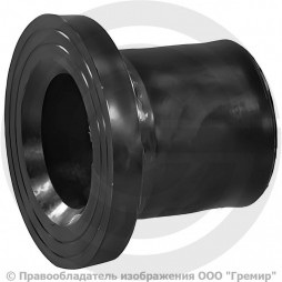 Втулка ПЭ100 спигот SDR11 под фланец Дн 200 (D1 232мм) Ру-16 удлиненная