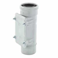 Ревизия PP-MD с крышкой бесшумная светло-серая Дн 78 (DN70) б/нап в/к Ostendorf Skolan dB SKRE