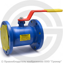 Кран стальной фланцевый Ду-100 Ру-16 L=230мм МАРШАЛ 11с67п 2ЦФ.00.1.016.100/080