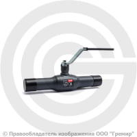 Кран стальной под приварку Ду-25 Ру-16 L=230мм Ридан JiP-R Standard WW