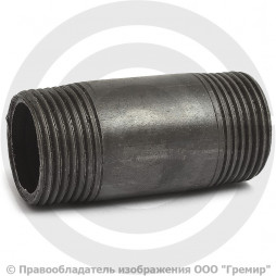 Бочонок стальной L=55мм Ду-20 (3/4") АС