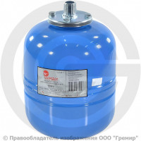 Гидроаккумулятор 18 л 10 бар вертикальный нержавеющий (контр фланец) Wester Premium WAV