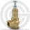 Клапан предохранительный угловой латунный Ду 65-65 (G2 1/2"-G2 1/2") Ру-16 ВР (ВН) Рн=1...16бар (Т<180°С) Benarmo