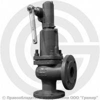 Клапан предохранительный чугунный фланцевый Ду 32-32 Рср=6бар (Т<300°С) КПП 096-01 АДЛ