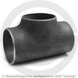 Тройник 159х4,5 (Ду-150) стальной (Ст.20) равнопроходной Китай
