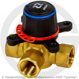 Клапан регулирующий латунный Ду-40 Ру-10 ВР (ВН) Kvs=25 м3/ч HRB-3R Ридан