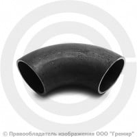 Отвод 76х3,5 (Ду-65) стальной (Ст.20) 90 градусов