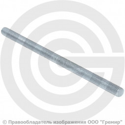 Шпилька стальная оцинкованная М8х1000 DIN 975