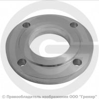 Фланец плоский 09Г2С 1-80-16 ГОСТ 12820-80, Ру-16, Ду-80